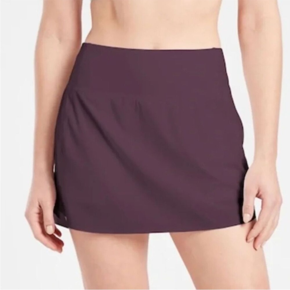 Athleta Women's Purple Run with It Skort